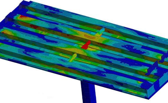 Missile Barrier Explicit FEA Results